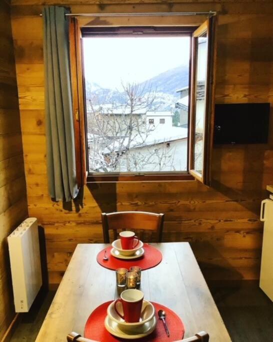 Cote-Bourget 2 Pers L'Aiguille D'Oran Proche La Norma Aussois ! Appartement Villarodin-Bourget Buitenkant foto